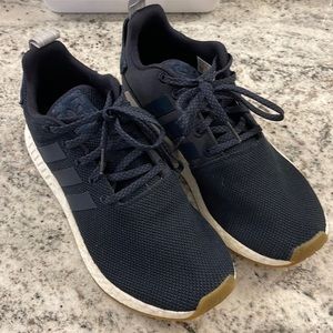Womens Navy Adidas Running Shows